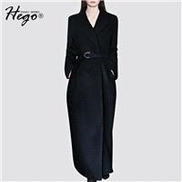 Vintage Slimming Wool One Color Over Knee Wool Coat Overcoat - Bonny YZOZO Boutique Store