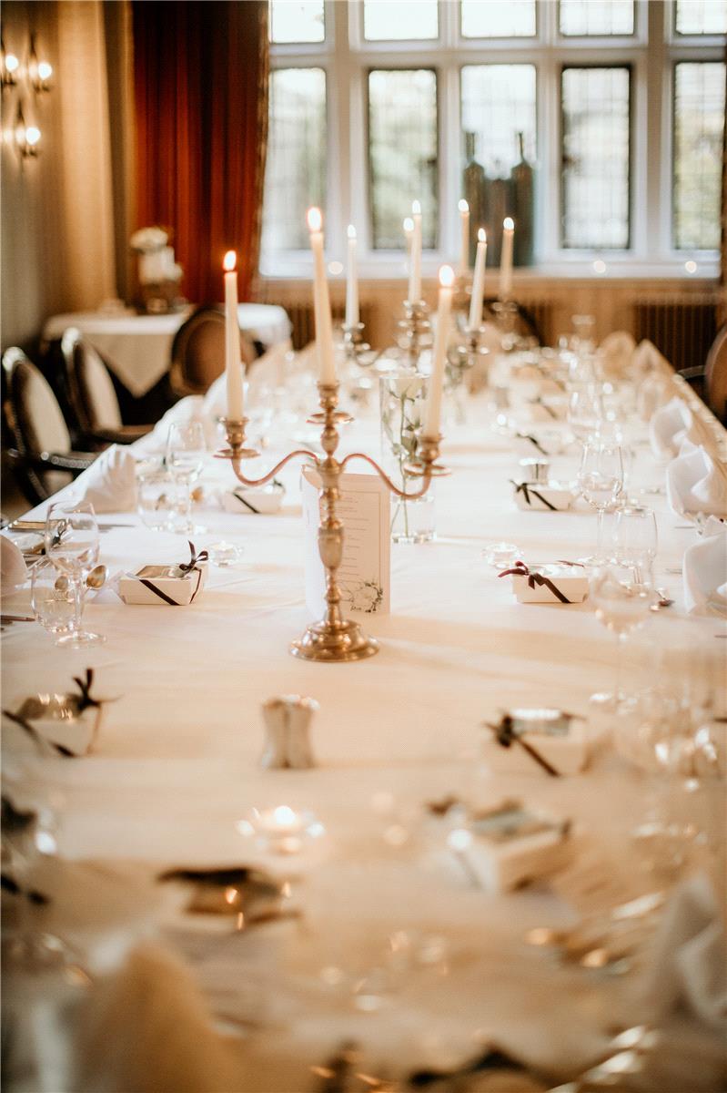 Wedding Breakfast at Bovey Castle